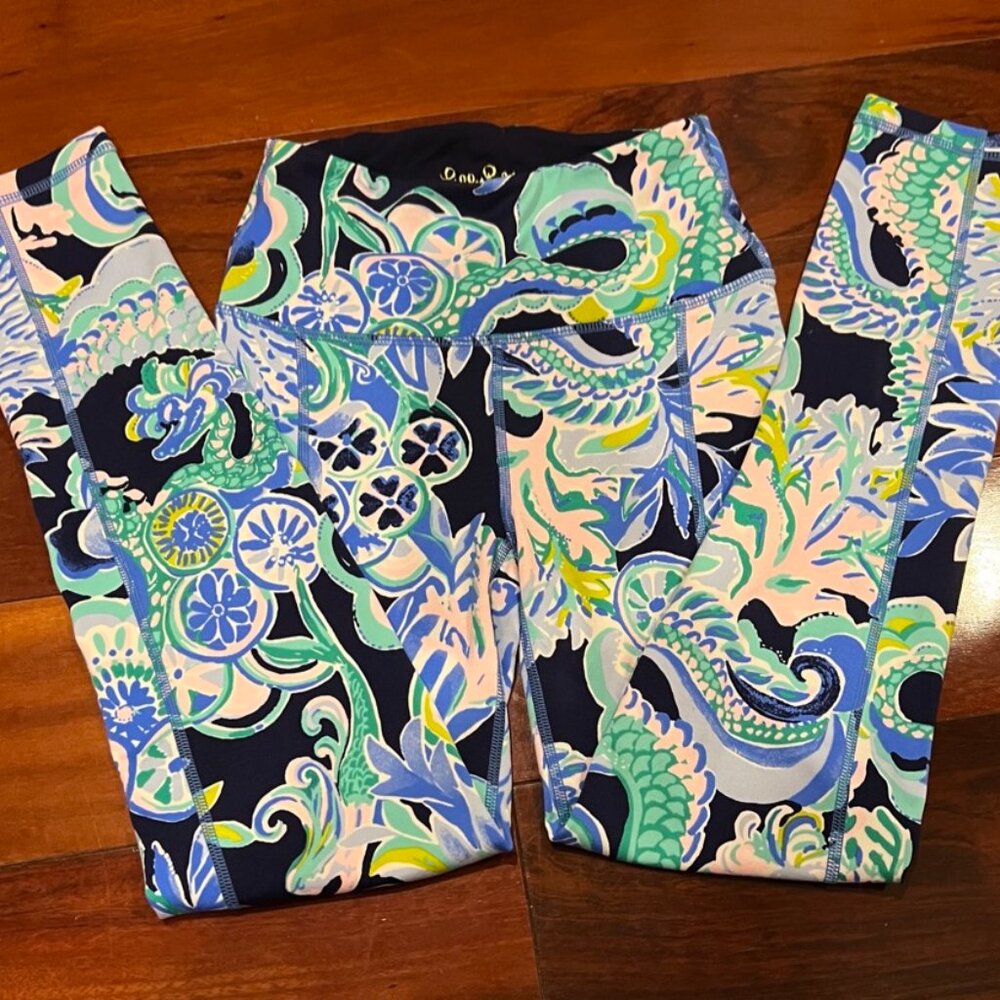 lilly pulitzer luxetic UPF 50+ leggings